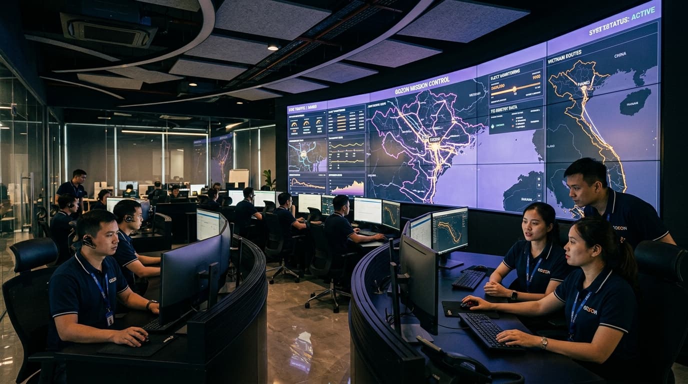 GOZON traffic operations and dispatch center